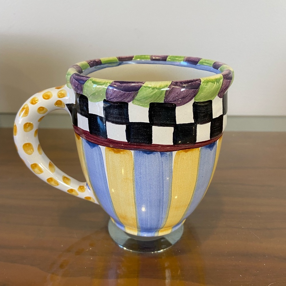 Mackenzie Childs Piccadilly Mug